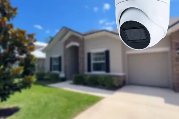Wireless CCTV installation for residential use